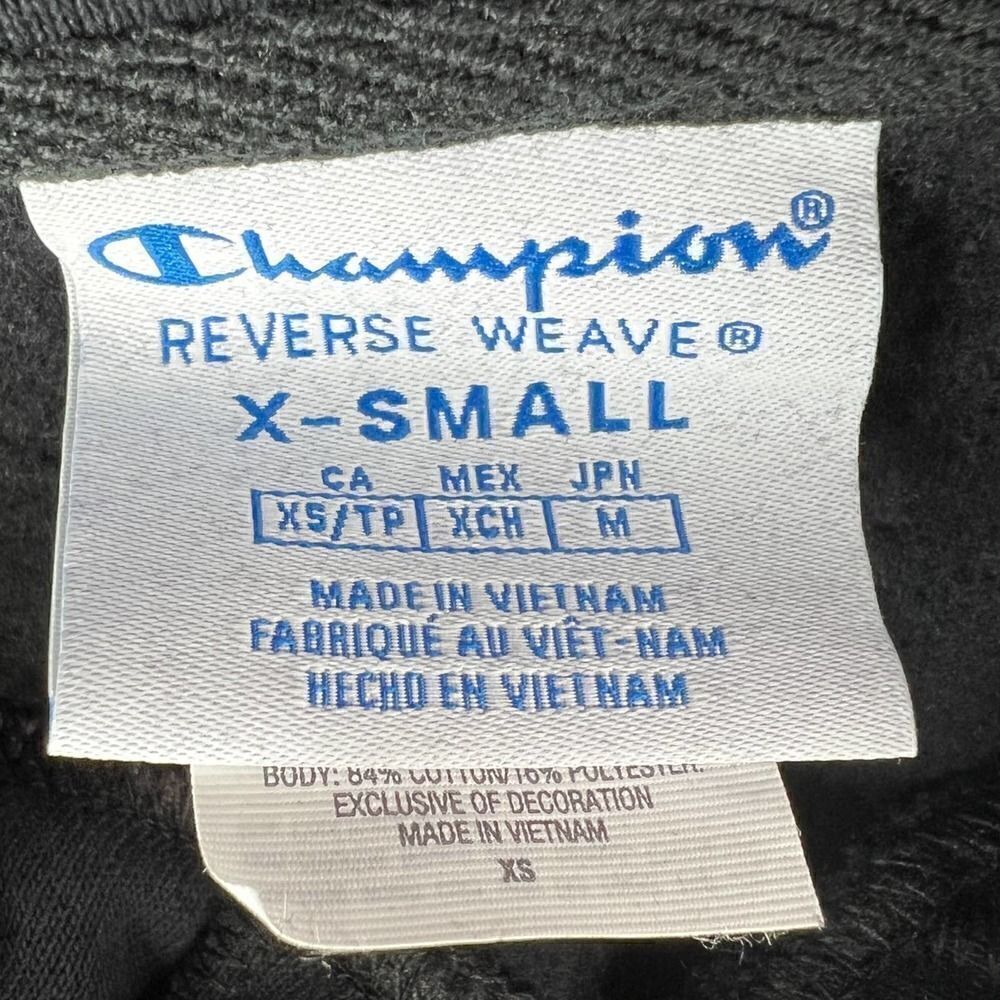 New Champion Men  US XS Black Hoody Logo Pullover Coca-Cola Sweatshirt Comfort - Picture 9 of 11